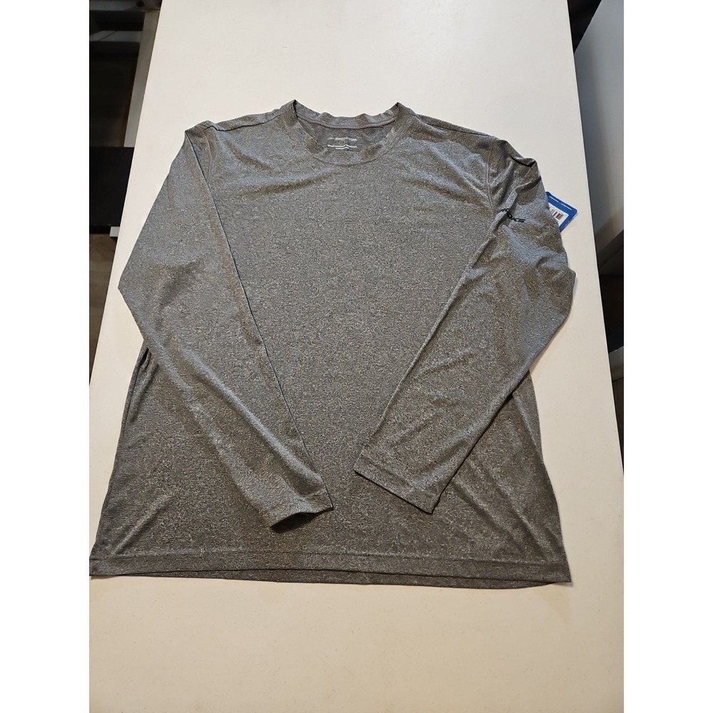 Brooks Equilibrium Gray Running Athletic Long‎ Sleeve Mens XL NWT (A1006)